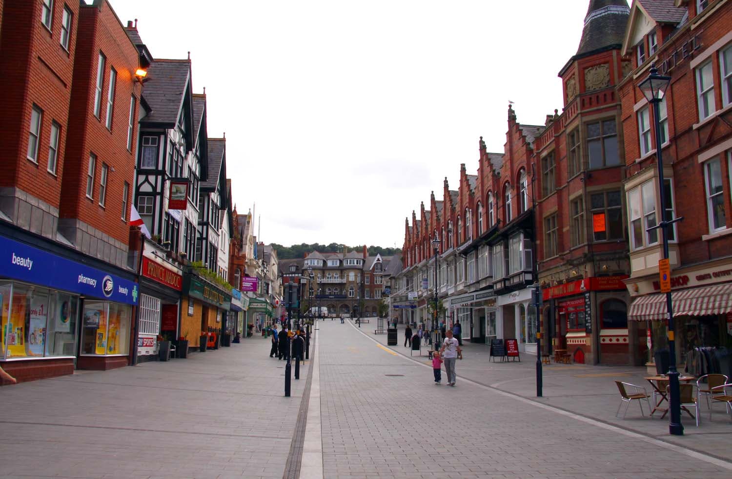 Colwyn Bay promenade
